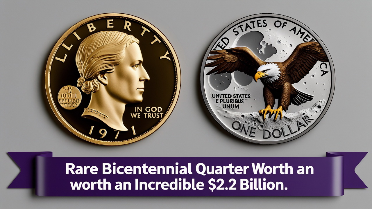 Rare Bicentennial Quarter Valued at $2.2 Billion