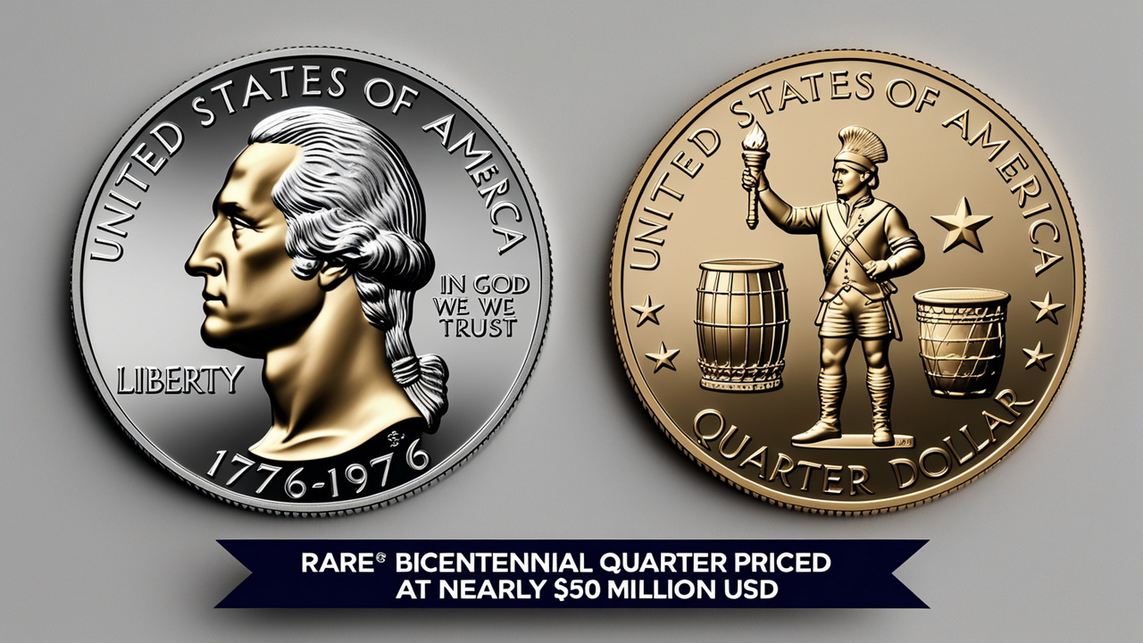 Rare Bicentennial Quarter Valued at $50 Million