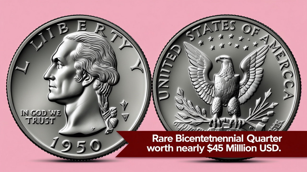 Rare Bicentennial Quarter Worth $45 Million USD