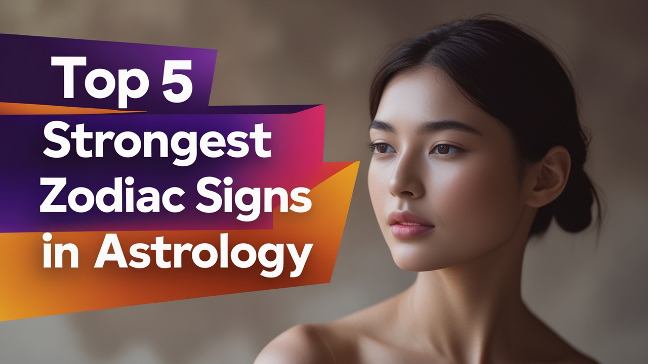 Top 5 Strongest Zodiac Signs in Astrology